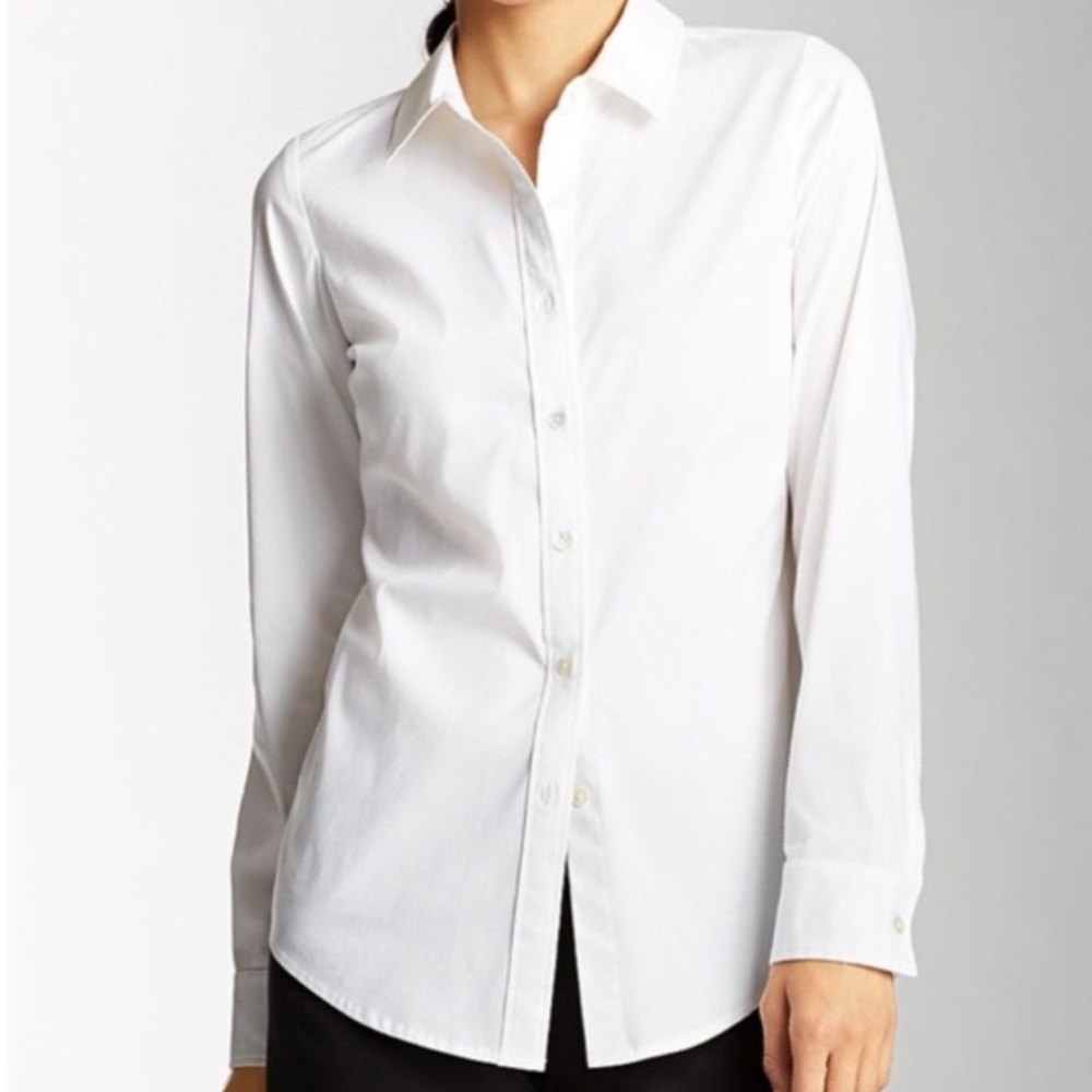 Classic White Buttondown J. Jill Shirt